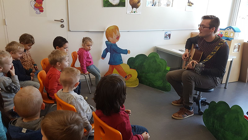 Voorstelling in Vrije Basisschool Bellegem